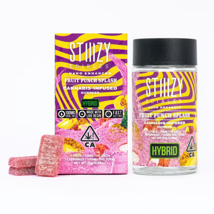 FRUIT PUNCH SPLASH | 100MG | HYBRID | 10PK